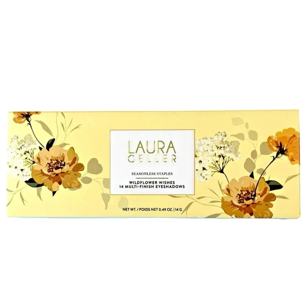 LAURA GELLER Eyeshadow Palette Seasonless Staples Wildflower Wishes 14 Shades